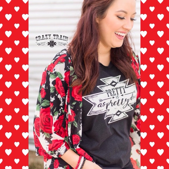 ⏳Last Two!! Queen of Hearts Red Rose Duster - Picture 4 of 6